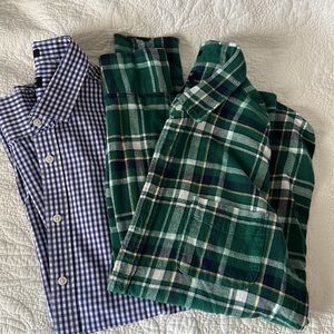 JCrew men’s Large slim cut button up shirts